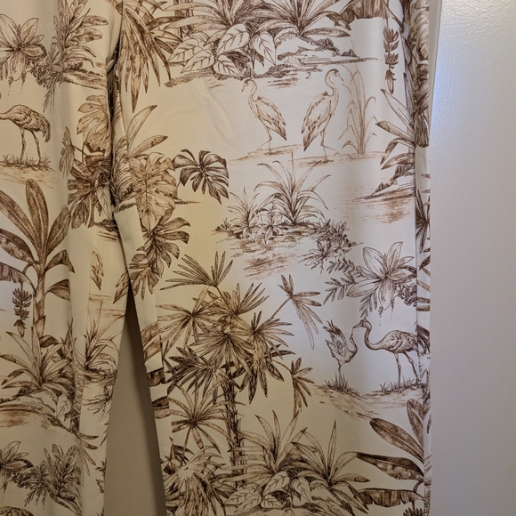 NWT J. McLaughlin Print Catalina Cloth  Pull On Pants - Picture 3 of 9